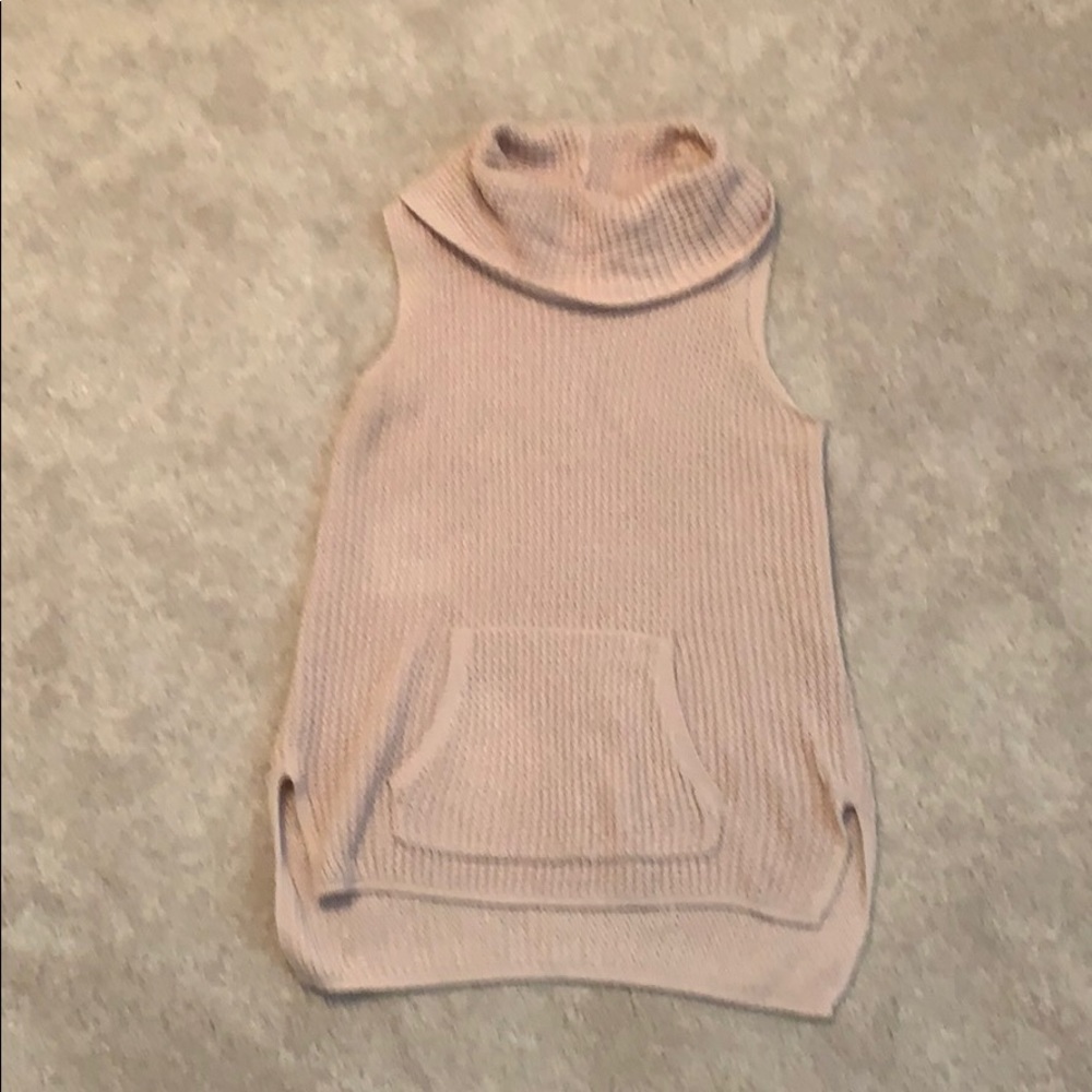 Blush Sleeveless Sweater